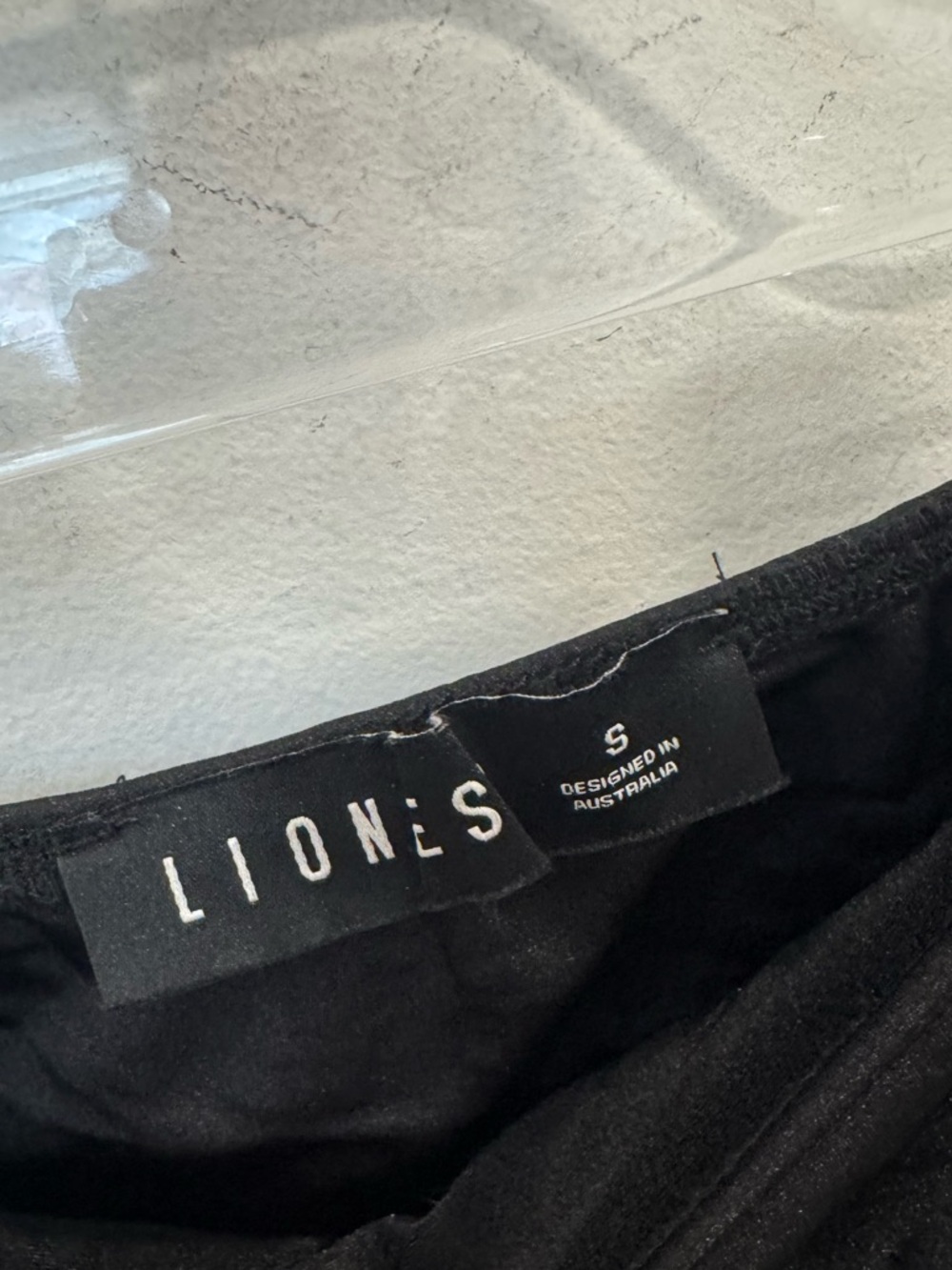 Lioness Black Ruched Asymmetric Midi Skirt - Picture 2 of 5
